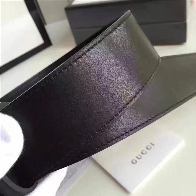 Gucci Wide Leather Belt with Double G Buckle (Varied Colors) 2015 Re-Edition - Image 95