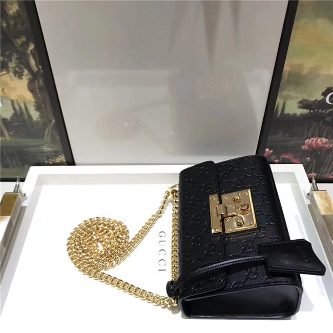 Gucci Padlock Small GG Supreme Canvas/Leather Shoulder Bag (Varied Colors) - Image 26
