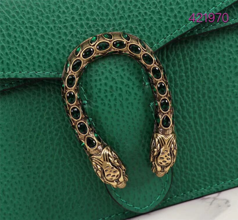 Gucci Dionysus GG Supreme mini bag Green - Image 5