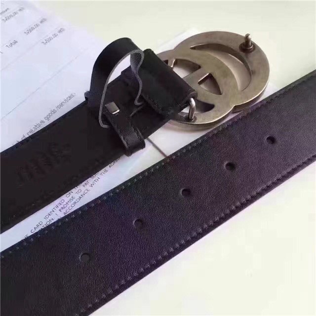 Gucci Wide Leather Belt with Double G Buckle (Varied Colors) 2015 Re-Edition - Image 105