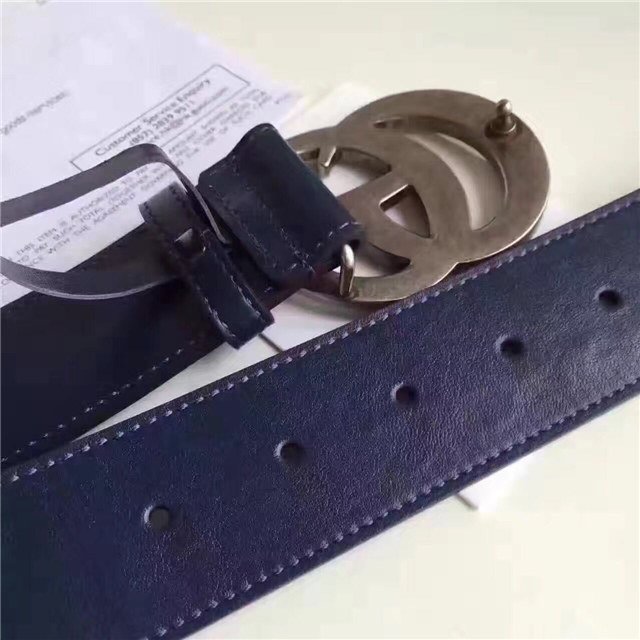 Gucci Wide Leather Belt with Double G Buckle (Varied Colors) 2015 Re-Edition - Image 123
