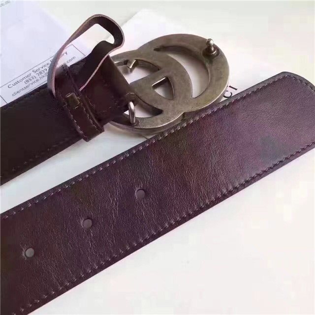 Gucci Wide Leather Belt with Double G Buckle (Varied Colors) 2015 Re-Edition - Image 132