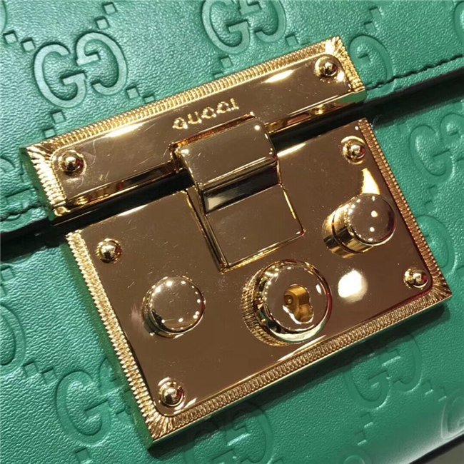 Gucci Padlock Small GG Supreme Canvas/Leather Shoulder Bag (Varied Colors) - Image 36