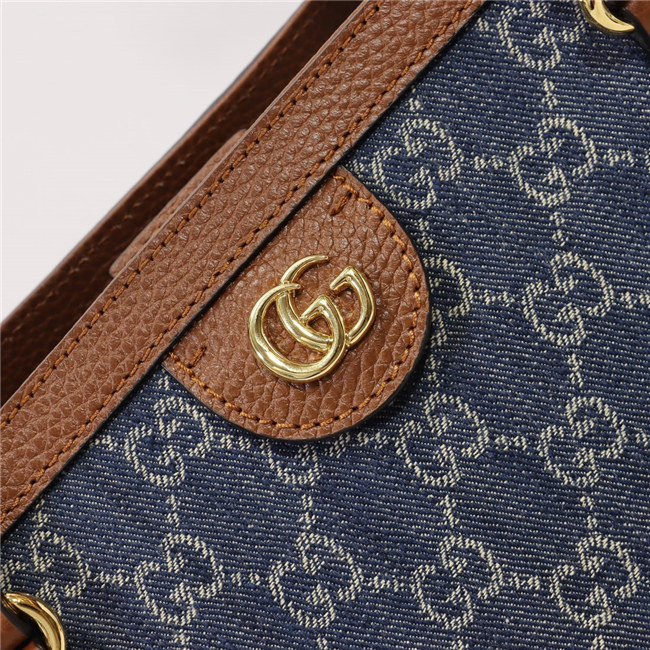 Gucci Ophidia Medium Tote With Web (Varied Colors) - Image 6