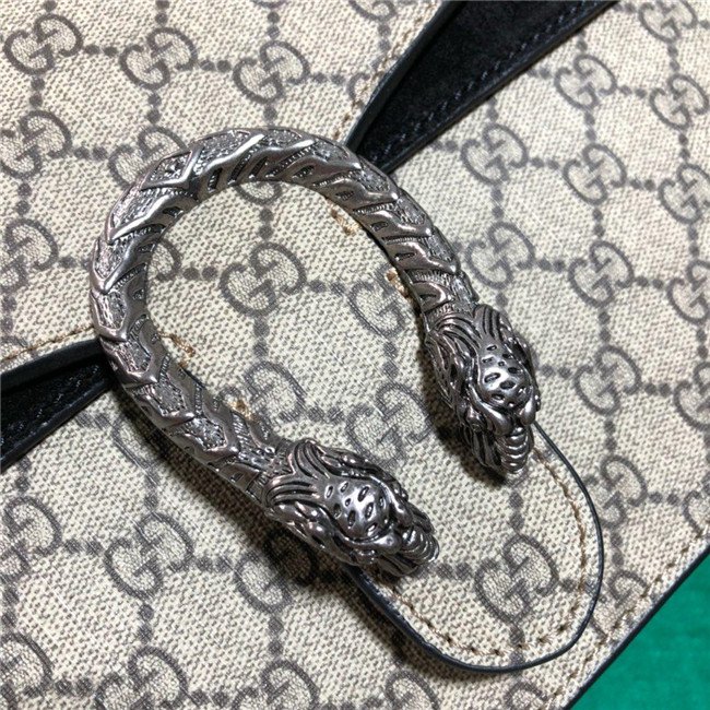Gucci Dionysus Medium GG Shoulder Bag Suede Brown canvas (Varied Colors) - Image 7