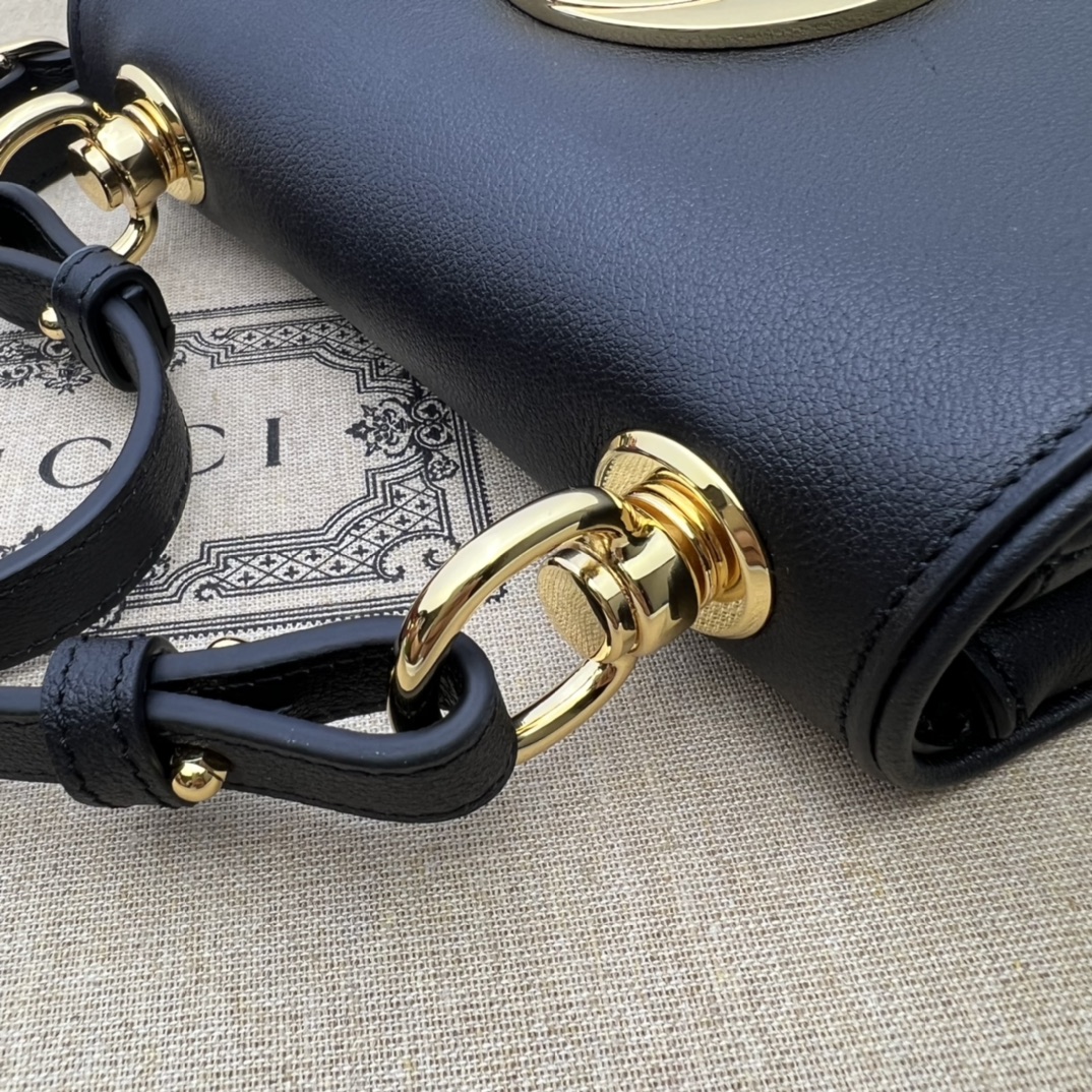 Gucci Blondie Mini Bag in Black Leather - Image 6