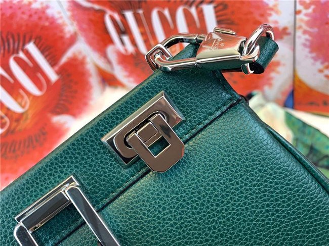 Gucci Zumi Grainy Leather Medium Top Handle Bag (Varied Colors) - Image 25