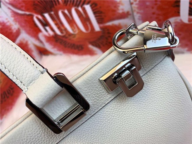 Gucci Zumi Grainy Leather Medium Top Handle Bag (Varied Colors) - Image 34