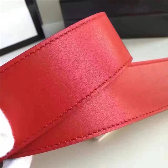 Gucci Wide Leather Belt with Double G Buckle (Varied Colors) 2015 Re-Edition - Image 169