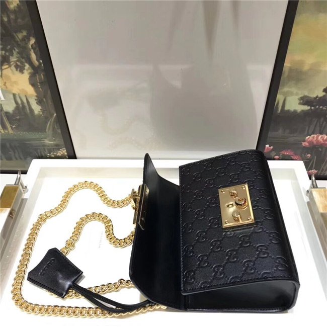 Gucci Padlock Small GG Supreme Canvas/Leather Shoulder Bag (Varied Colors) - Image 28