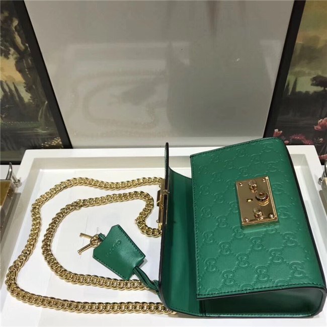 Gucci Padlock Small GG Supreme Canvas/Leather Shoulder Bag (Varied Colors) - Image 37