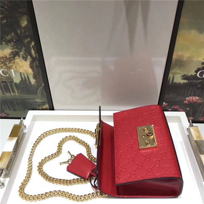Gucci Padlock Small GG Supreme Canvas/Leather Shoulder Bag (Varied Colors) - Image 47
