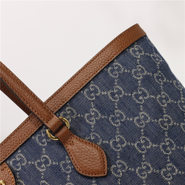 Gucci Ophidia Medium Tote With Web (Varied Colors) - Image 7
