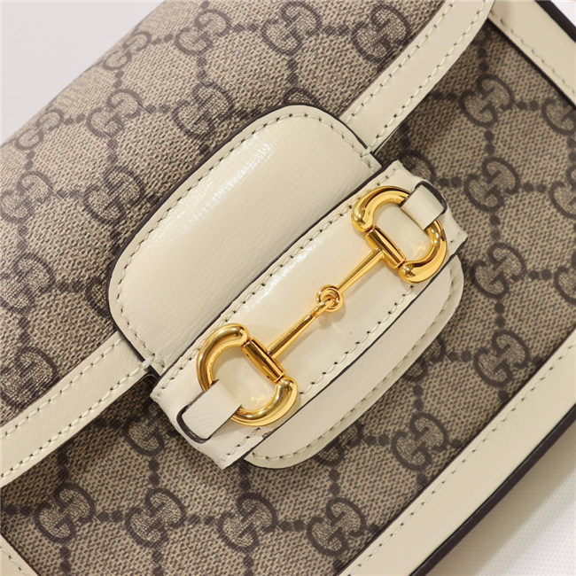 Gucci Horsebit 1955 Mini Bag GG Supreme Canvas 658574 (Varied Colors) - Image 28