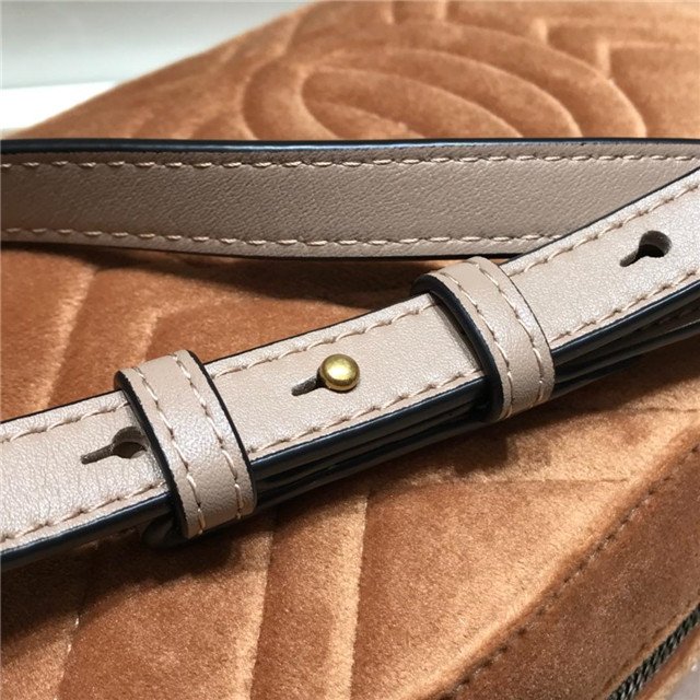 Gucci GG Marmont Matelasse Medium Shoulder Velvet Bag (Varied Colors) - Image 47