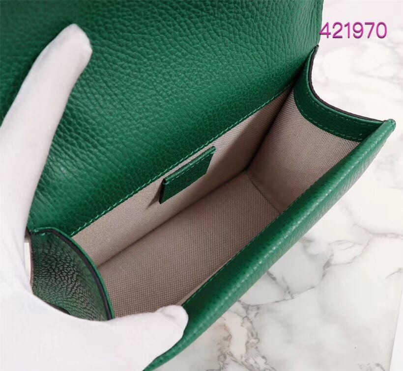 Gucci Dionysus GG Supreme mini bag Green - Image 7