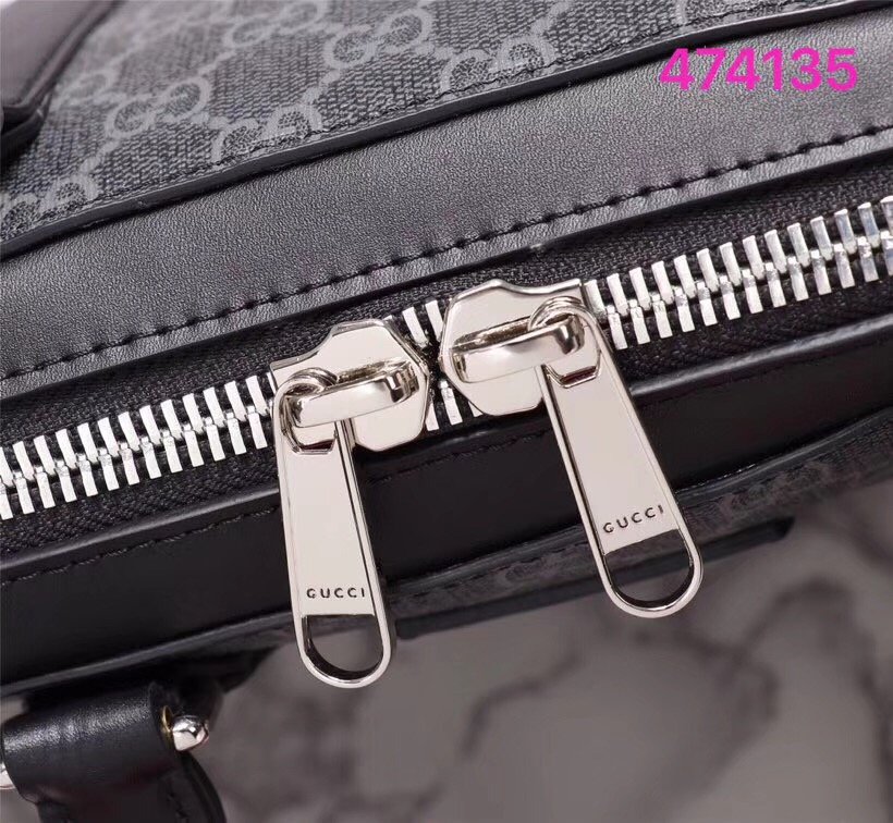 Gucci GG Black Briefcase - Image 7
