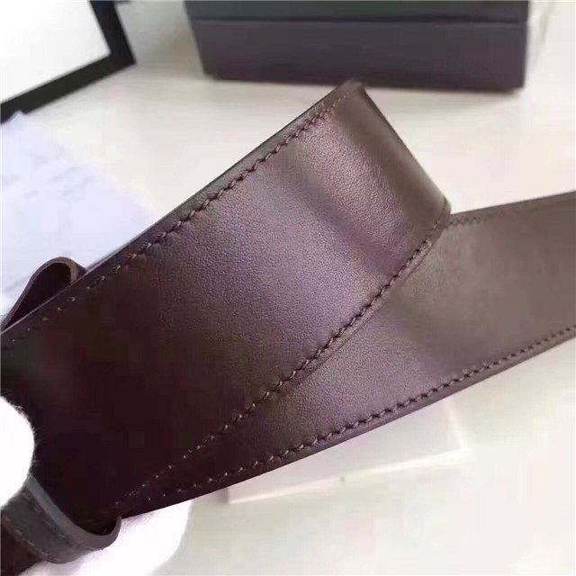 Gucci Wide Leather Belt with Double G Buckle (Varied Colors) 2015 Re-Edition - Image 143