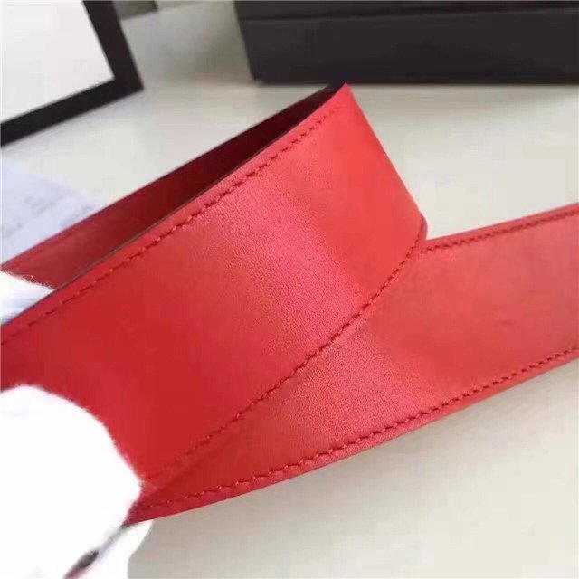 Gucci Wide Leather Belt with Double G Buckle (Varied Colors) 2015 Re-Edition - Image 179