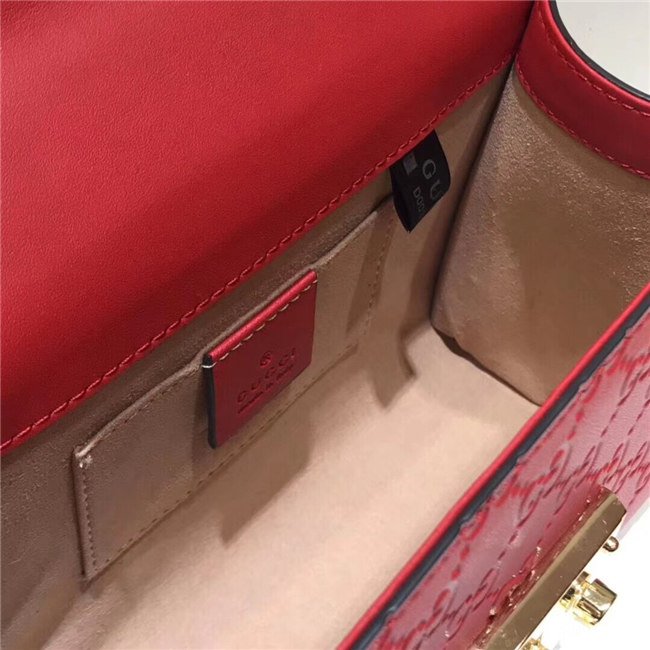 Gucci Padlock Small GG Supreme Canvas/Leather Shoulder Bag (Varied Colors) - Image 48