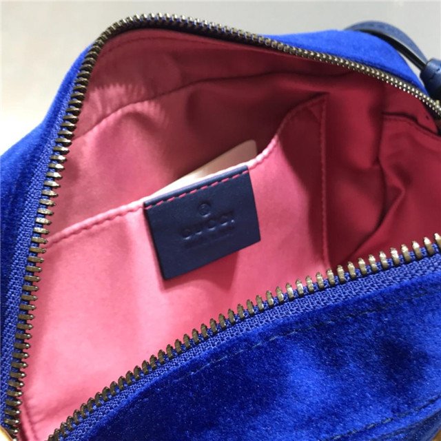 Gucci GG Marmont Matelasse Medium Shoulder Velvet Bag (Varied Colors) - Image 18
