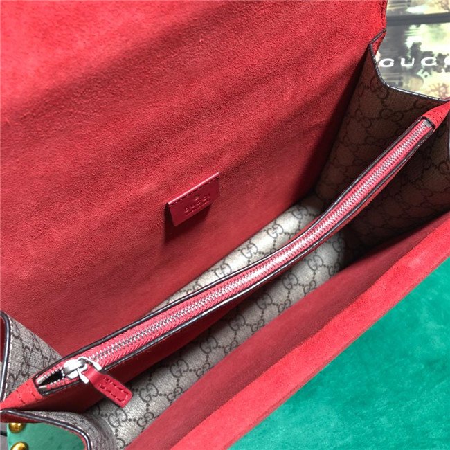 Gucci Dionysus Medium GG Shoulder Bag Suede Brown canvas (Varied Colors) - Image 18
