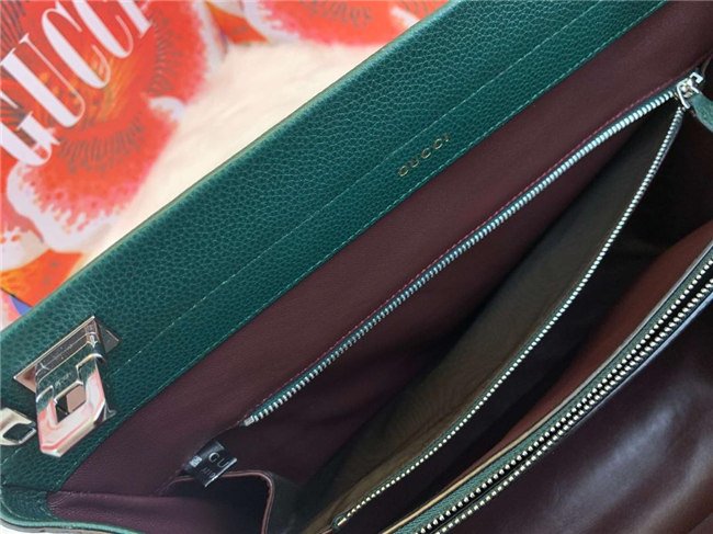Gucci Zumi Grainy Leather Medium Top Handle Bag (Varied Colors) - Image 27