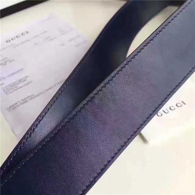 Gucci Wide Leather Belt with Double G Buckle (Varied Colors) 2015 Re-Edition - Image 117
