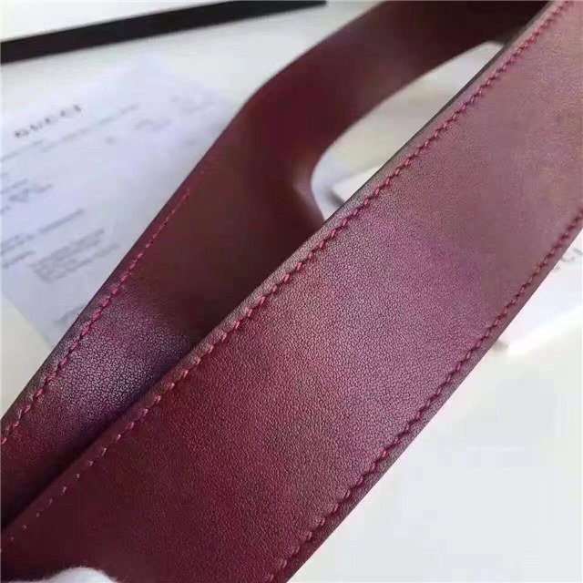 Gucci Wide Leather Belt with Double G Buckle (Varied Colors) 2015 Re-Edition - Image 162