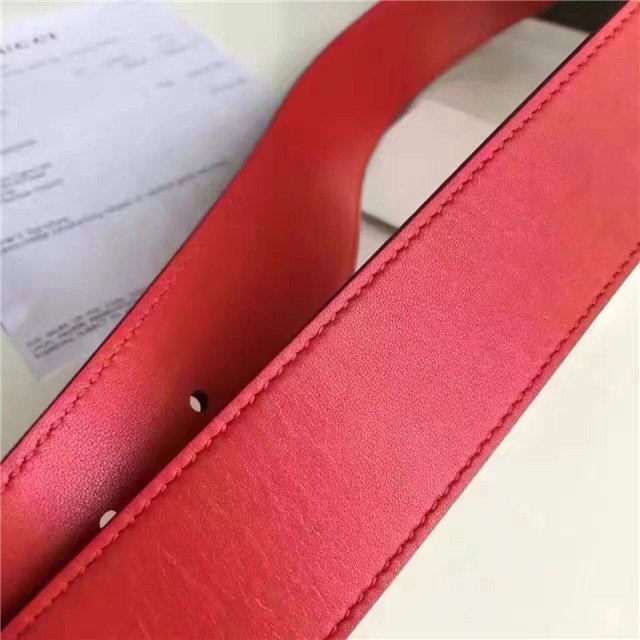 Gucci Wide Leather Belt with Double G Buckle (Varied Colors) 2015 Re-Edition - Image 180