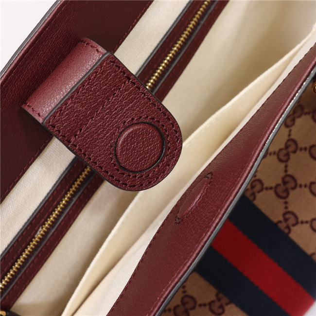 Gucci Ophidia Medium Tote With Web (Varied Colors) - Image 18