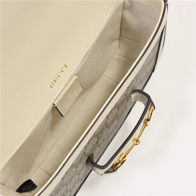 Gucci Horsebit 1955 Mini Bag GG Supreme Canvas 658574 (Varied Colors) - Image 30
