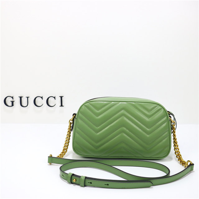 GG Marmont Small shoulder bag 447632 Green-3.jpg