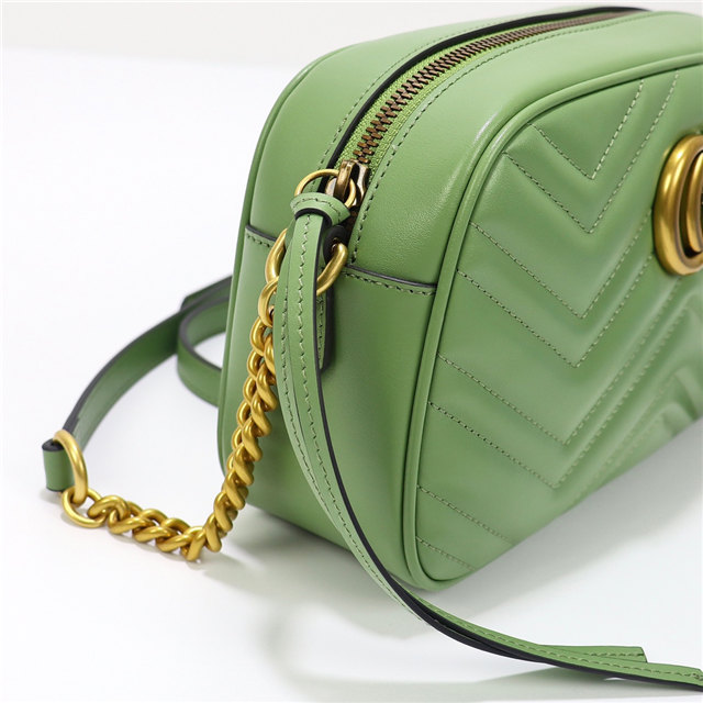 GG Marmont Small shoulder bag 447632 Green-6.jpg