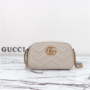 GG Marmont Small shoulder bag 447632 Light Grey-1.jpg