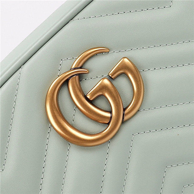 GG Marmont Small shoulder bag 447632 Pale Green-4.jpg