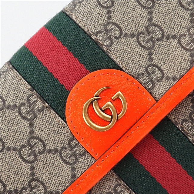 Ophidia GG Small Belt Bag 752597 Orange-5.jpg