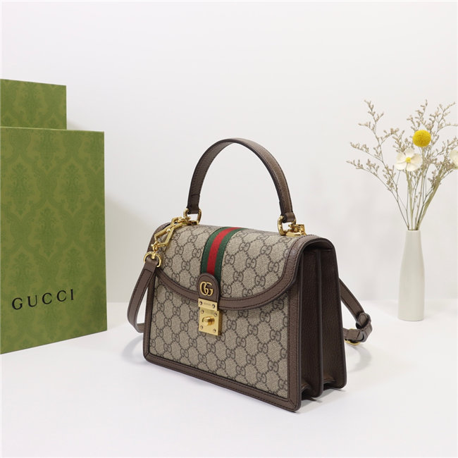 Gucci Ophidia Small Top Handle Bag With Web 651055 (Varied Colors) - Image 2