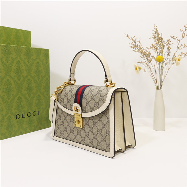 Gucci Ophidia Small Top Handle Bag With Web 651055 (Varied Colors) - Image 12