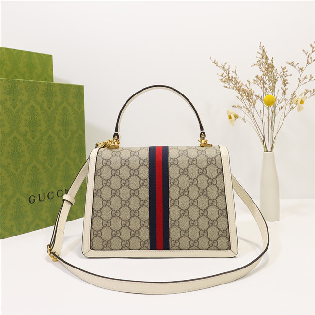 Gucci Ophidia Small Top Handle Bag With Web 651055 (Varied Colors) - Image 13