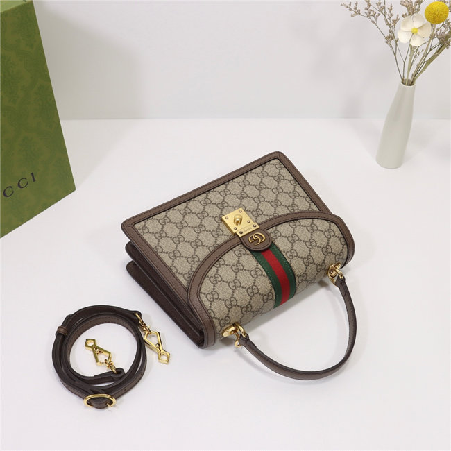 Gucci Ophidia Small Top Handle Bag With Web 651055 (Varied Colors) - Image 4