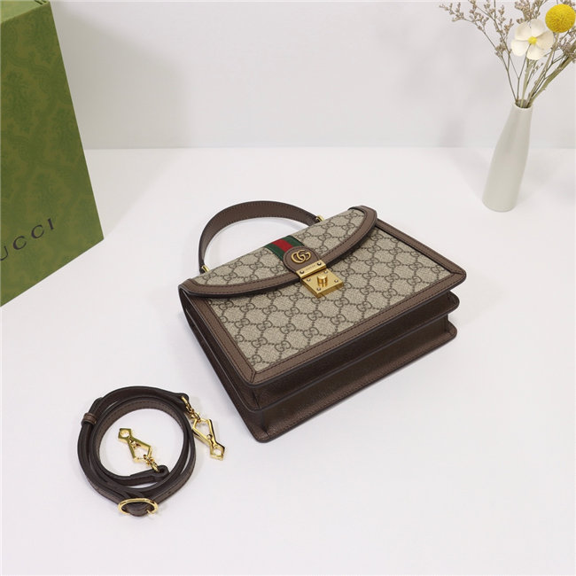 Gucci Ophidia Small Top Handle Bag With Web 651055 (Varied Colors) - Image 5