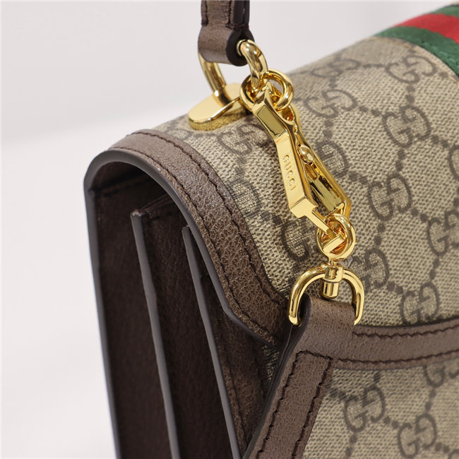 Gucci Ophidia Small Top Handle Bag With Web 651055 (Varied Colors) - Image 7
