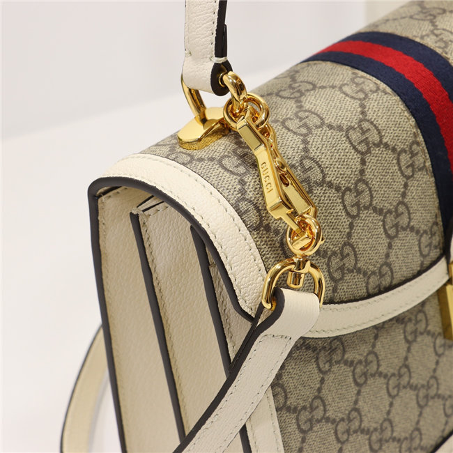 Gucci Ophidia Small Top Handle Bag With Web 651055 (Varied Colors) - Image 17