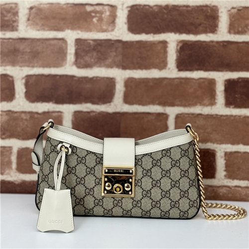 Padlock Small Shoulder Bag 811705 White-1.jpg