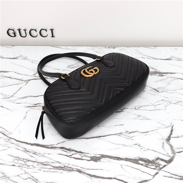 GG Marmont Medium Top Handle Bag 795218 Black-5.jpg
