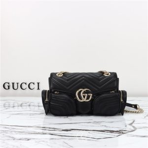 GG Marmont Small Multi-Pocket Bag 795228 Black-1.jpg