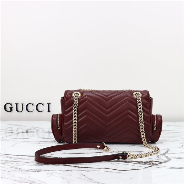 GG Marmont Small Multi-Pocket Bag 795228 Rosso Ancora-4.jpg