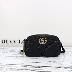 GG Marmont Small Shoulder Bag 798715 Black-1.jpg