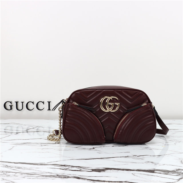 GG Marmont Small Shoulder Bag 798715 Rosso Ancora-1.jpg